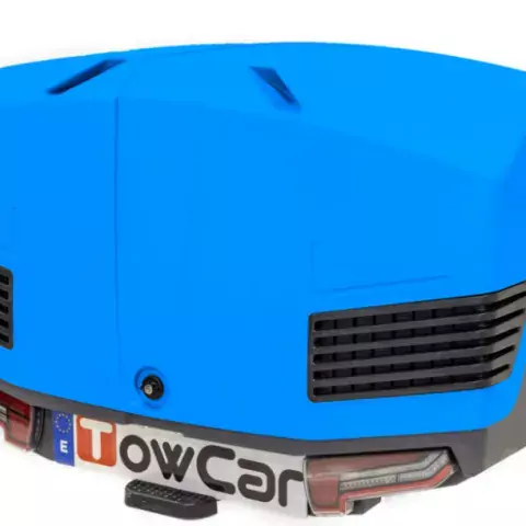 Obrázok TowCar TowBox V3 modrý, perforovaný, na ťažné zariadenie
